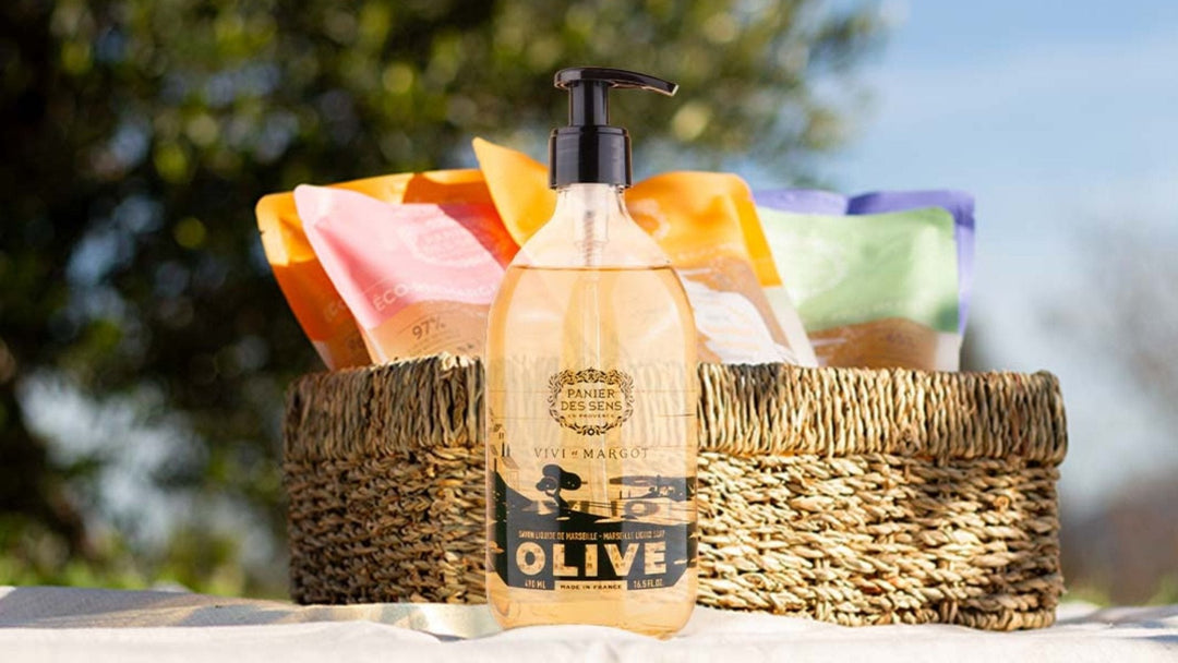 Les bienfaits de l’huile d’olive dans les savons de Marseille liquides - Panier des Sens