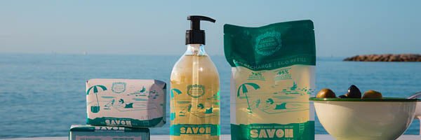Savon de Marseille liquide à l'Olive - Panier des Sens