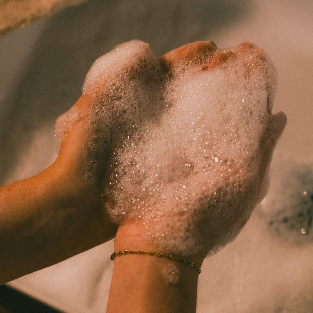 Savon Liquide de Marseille pour les Mains - Mousse
