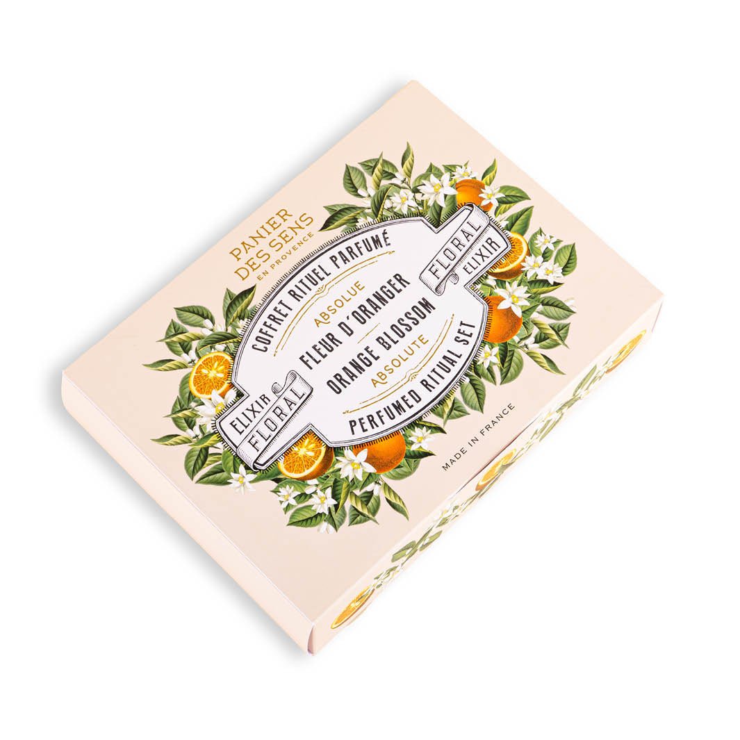 Coffret cadeau de soins à la Fleur d'Oranger