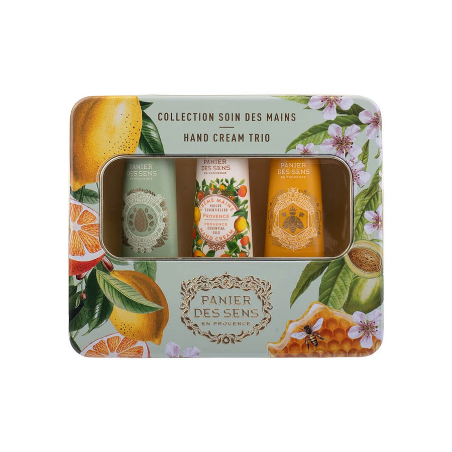 Coffret Crèmes Mains - Miel, Amande et Provence (3x30ML) - Panier des Sens