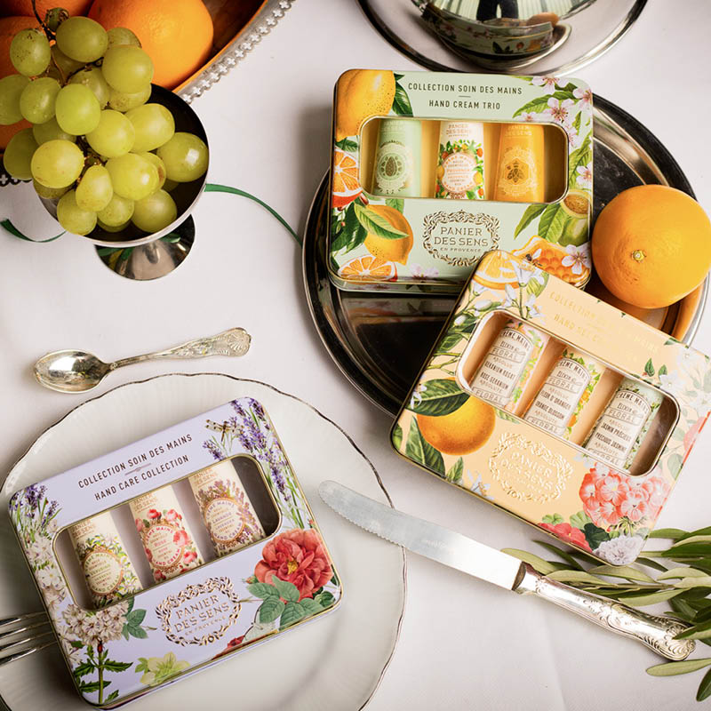 Coffret Crèmes Mains - Miel, Amande et Provence (3x30ML) - Panier des Sens