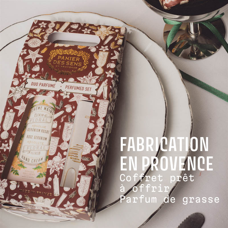 Coffret duo de noël - Géranium Rosat - Panier des Sens