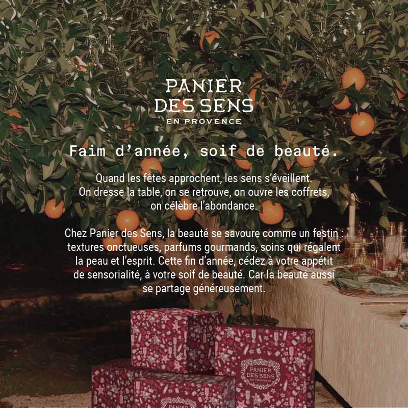 Coffret duo de noël - Provence énergisante - Panier des Sens