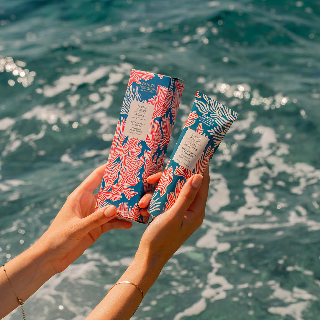 Crème corps parfumée Écume d'Azur - 150ml - Panier des Sens