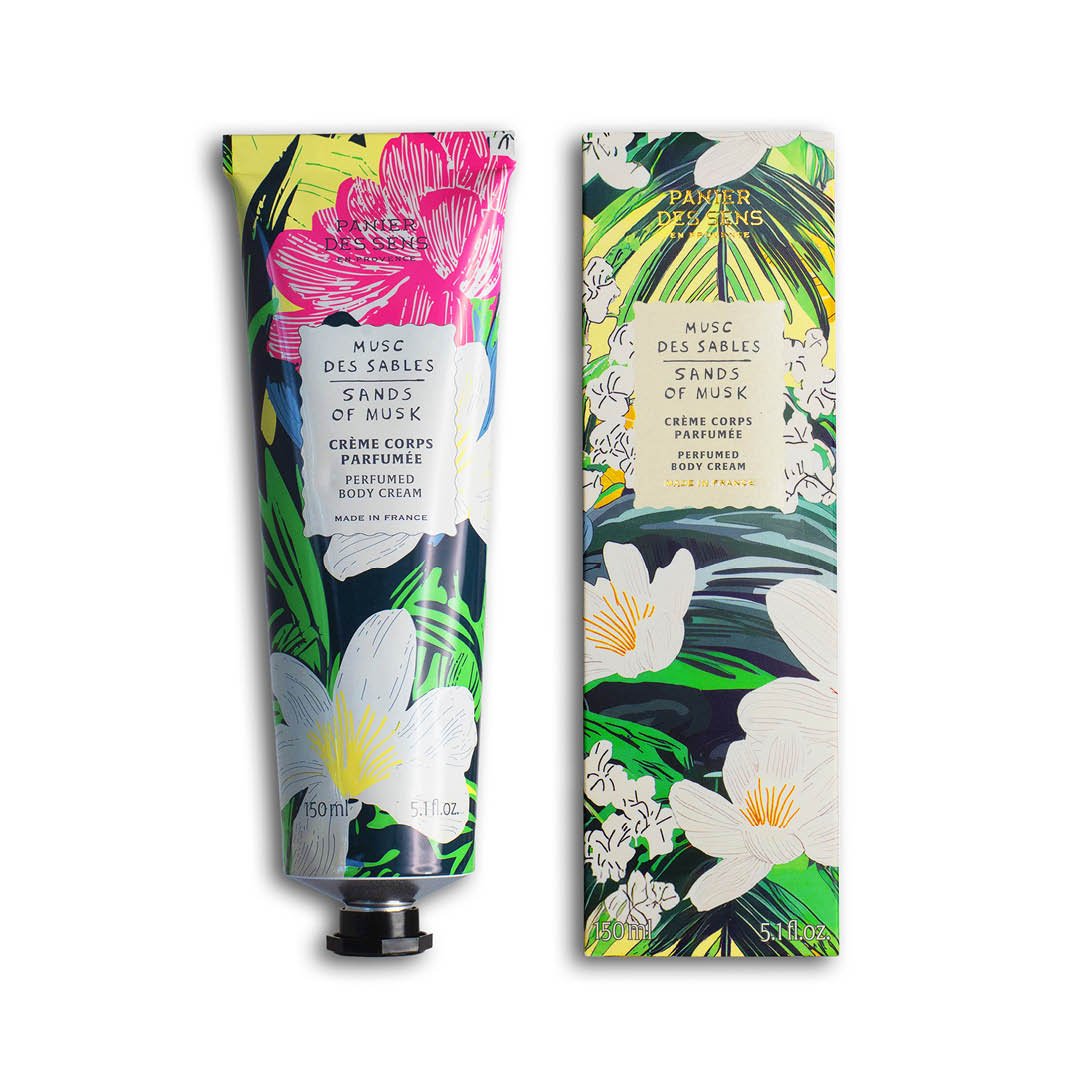 Crème corps parfumée Musc des Sables - 150ml - Panier des Sens