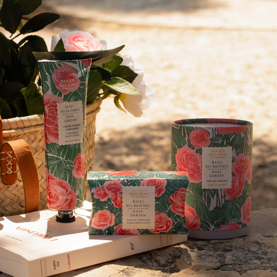 Crème corps parfumée Rose des Bastides - 150ml - Panier des Sens