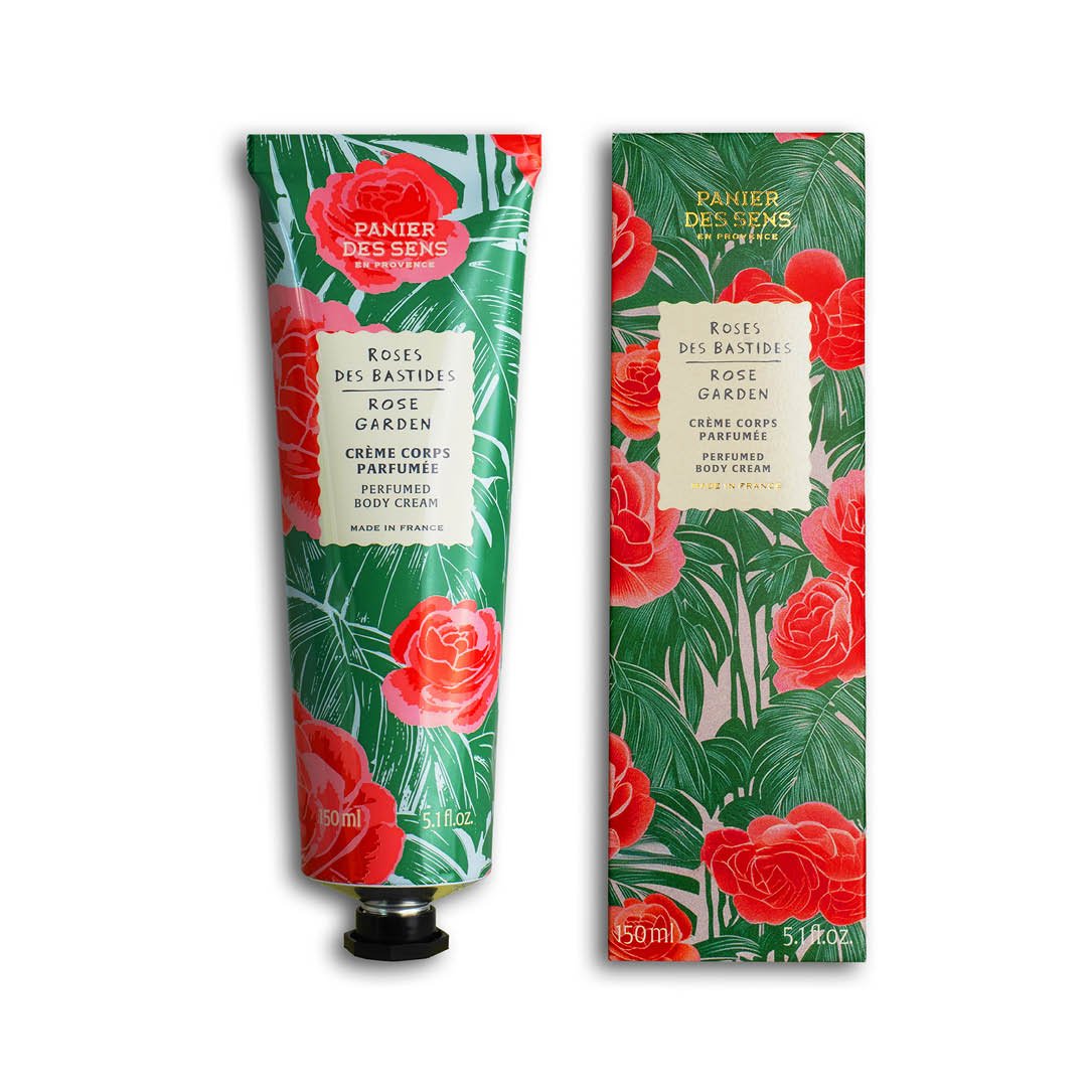 Crème corps parfumée Rose des Bastides - 150ml - Panier des Sens
