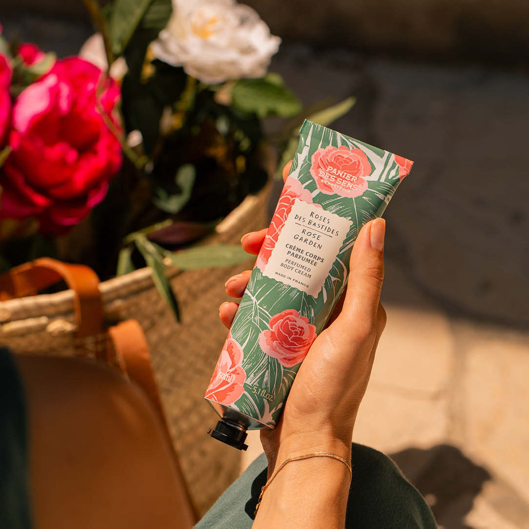 Crème corps parfumée Rose des Bastides - 150ml - Panier des Sens