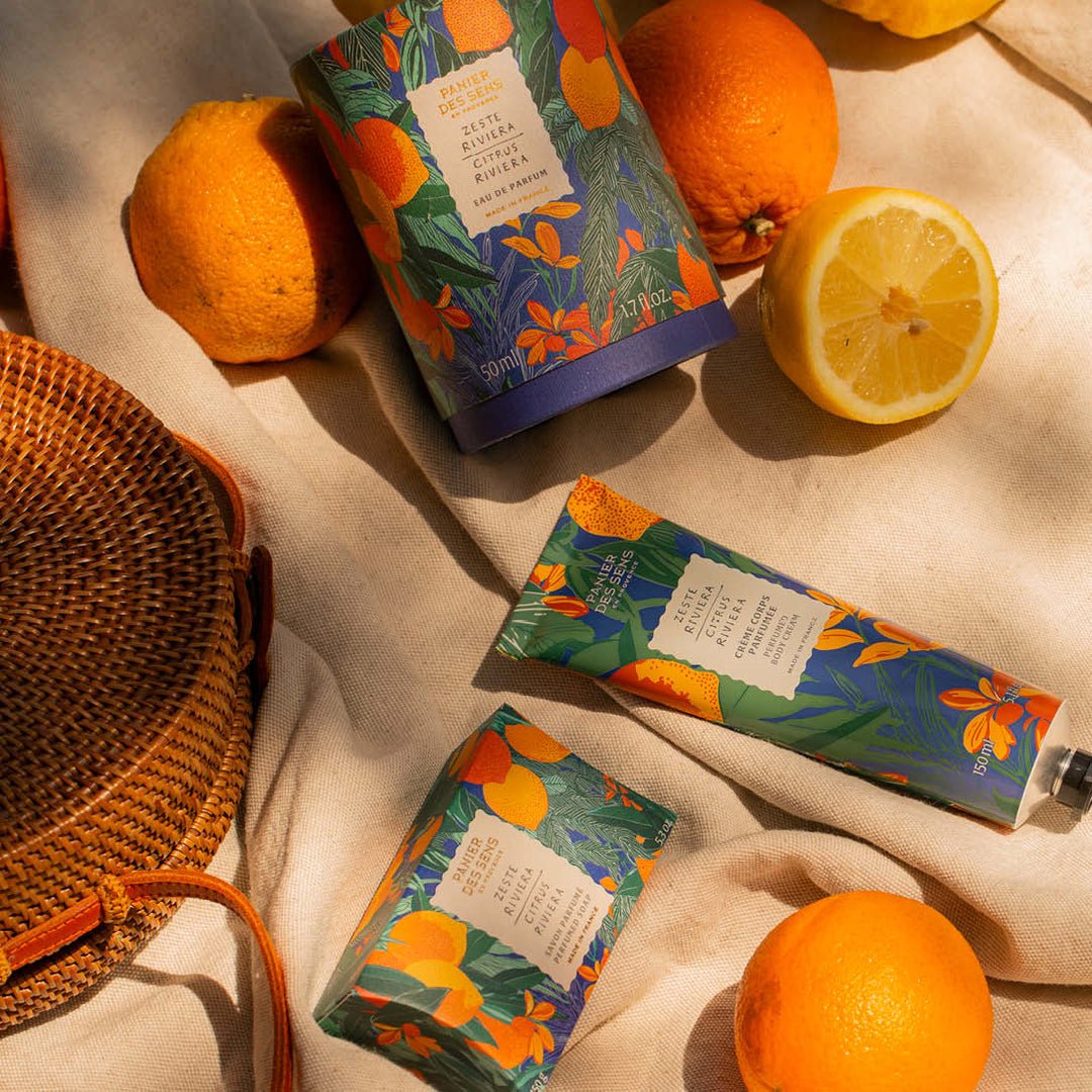 Crème corps parfumée Zeste Riviera - 150ml - Panier des Sens