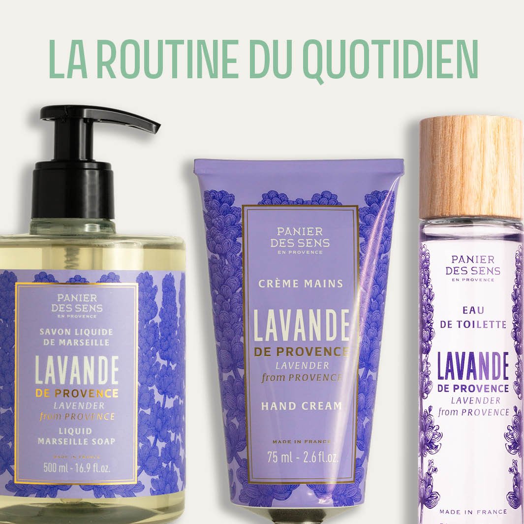 Crème mains hydratante – Lavande 75ml - Panier des Sens
