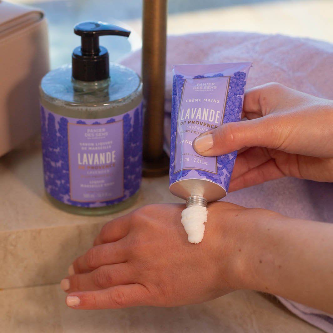 Crème mains hydratante – Lavande 75ml - Panier des Sens