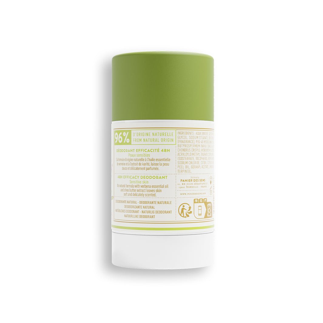 Déodorant peaux sensibles - Verveine Relaxante 50g - Panier des Sens