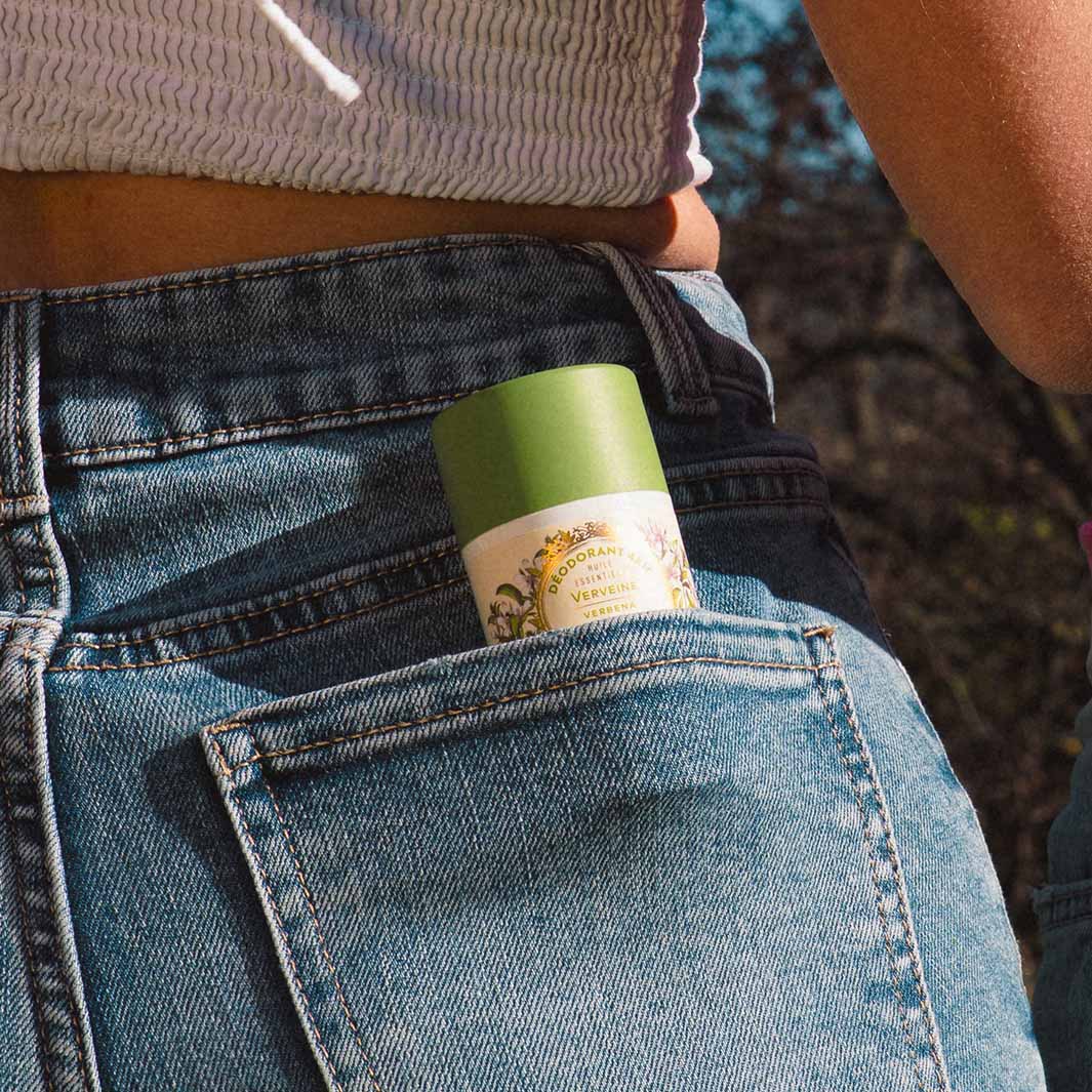 Déodorant peaux sensibles - Verveine Relaxante 50g - Panier des Sens