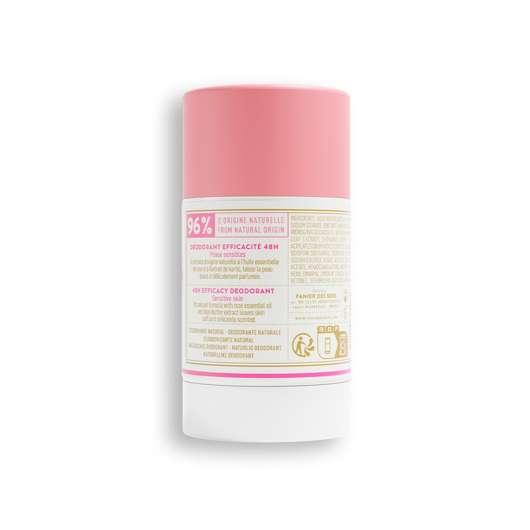 Déodorant peaux sensibles - Rose Envoûtante 50g