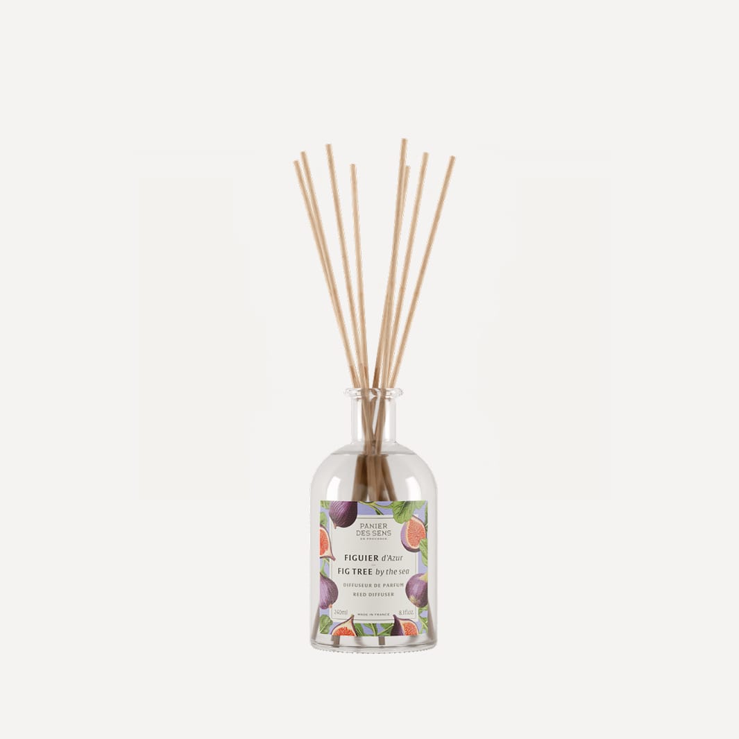 Diffuseur de parfum d'ambiance - Figuier d’Azur 240ml - Panier des Sens