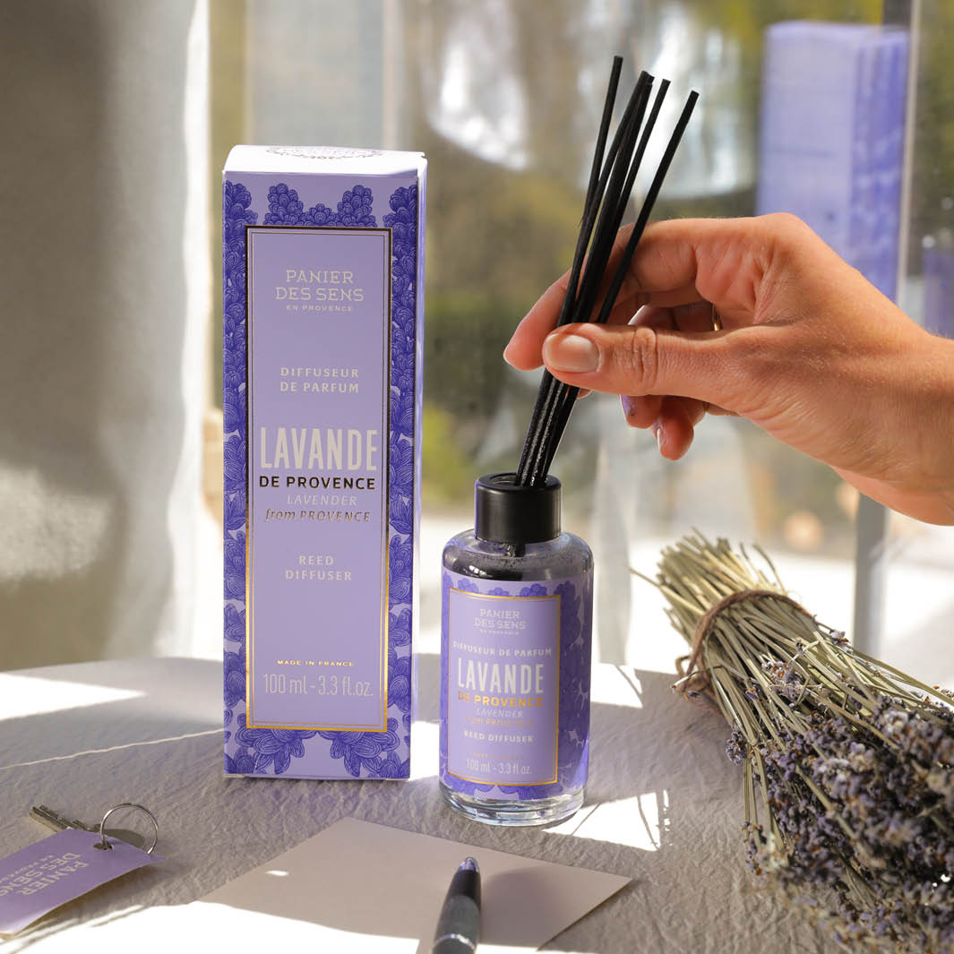 Diffuseur de parfum d'ambiance – Lavande 100ml - Panier des Sens