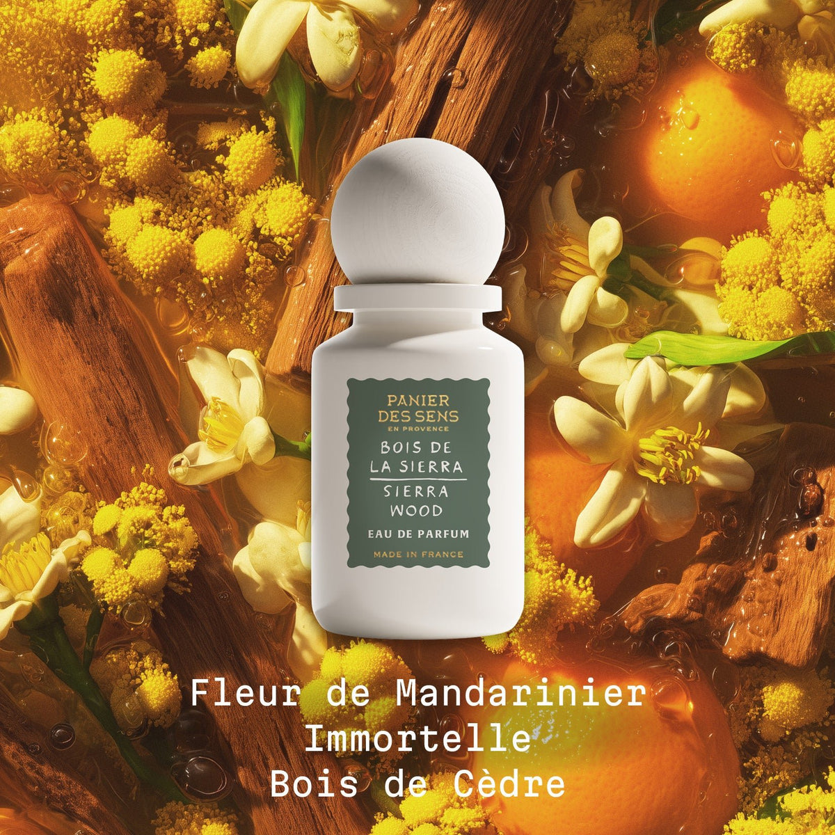 Eau de Parfum - Bois de la Sierra 50ml - Panier des Sens