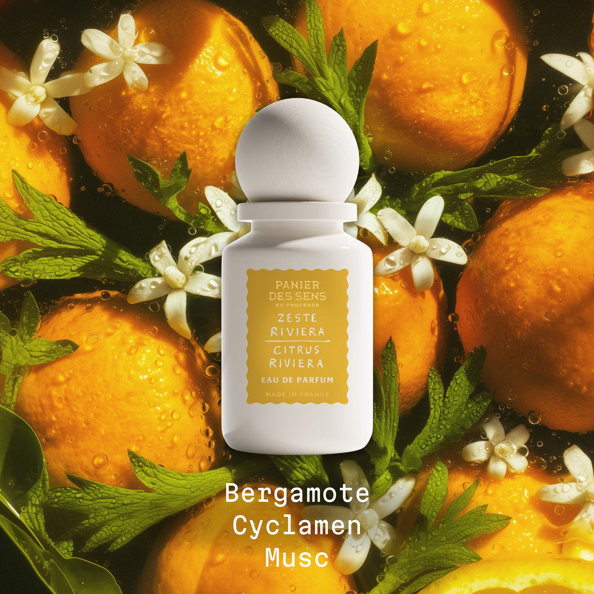 Eau de Parfum - Zeste Riviera 50ml - Panier des Sens