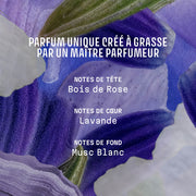 Eau de toilette lavande 50ml – Parfum relaxant - Panier des Sens