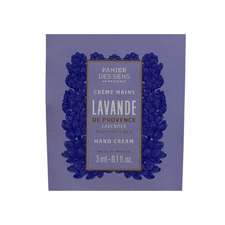 Échantillon Crème Mains Lavande 3ml - Panier des Sens