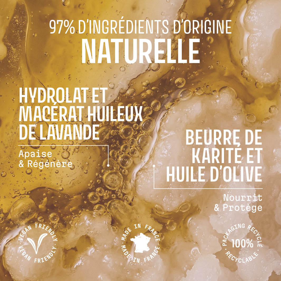 Lait corps hydratant - Lavande 250ml - Panier des Sens