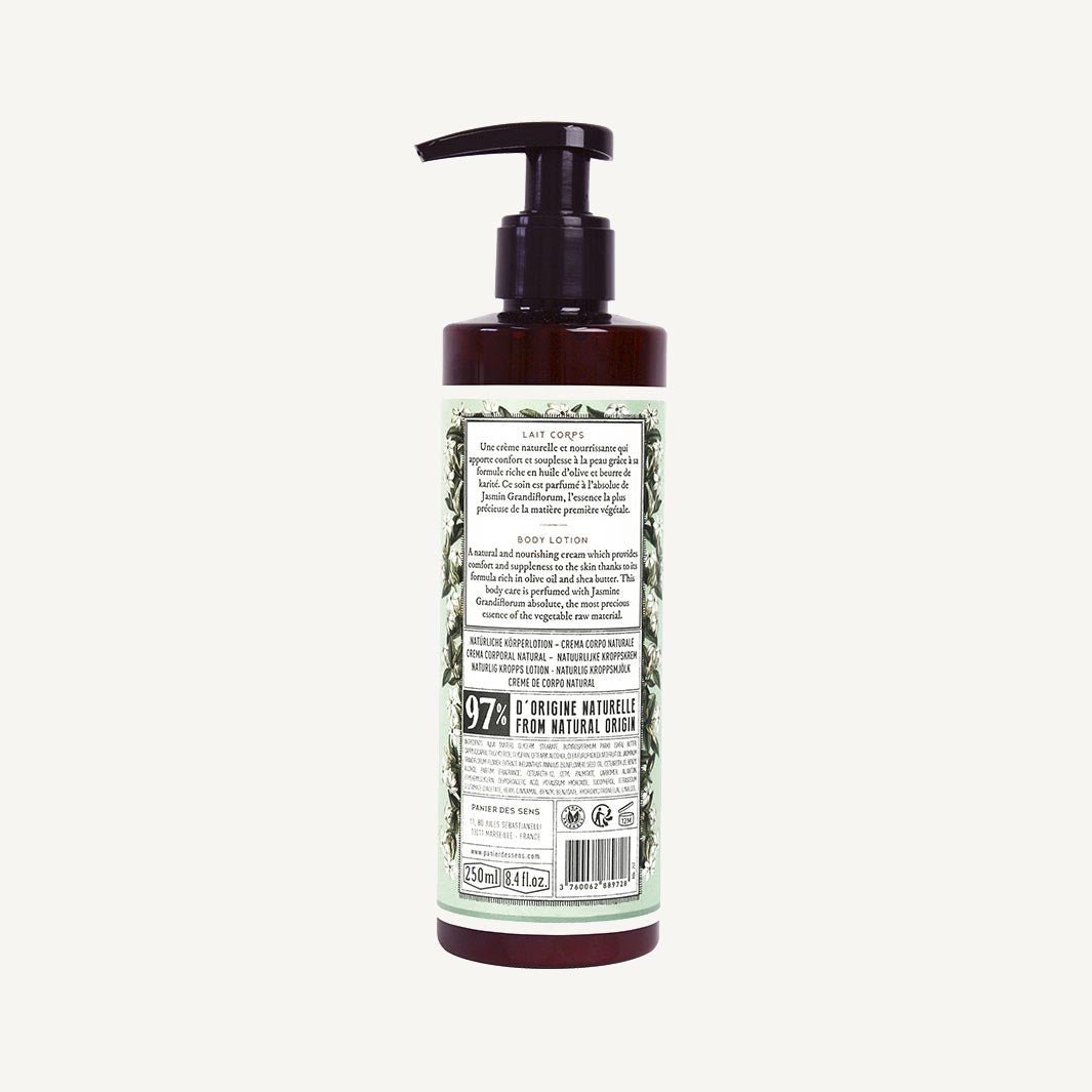 Lait pour le corps - Jasmin Précieux 250ml - Panier des Sens
