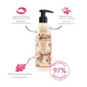 Lait pour le corps - Rose Envoûtante 250ml - Panier des Sens