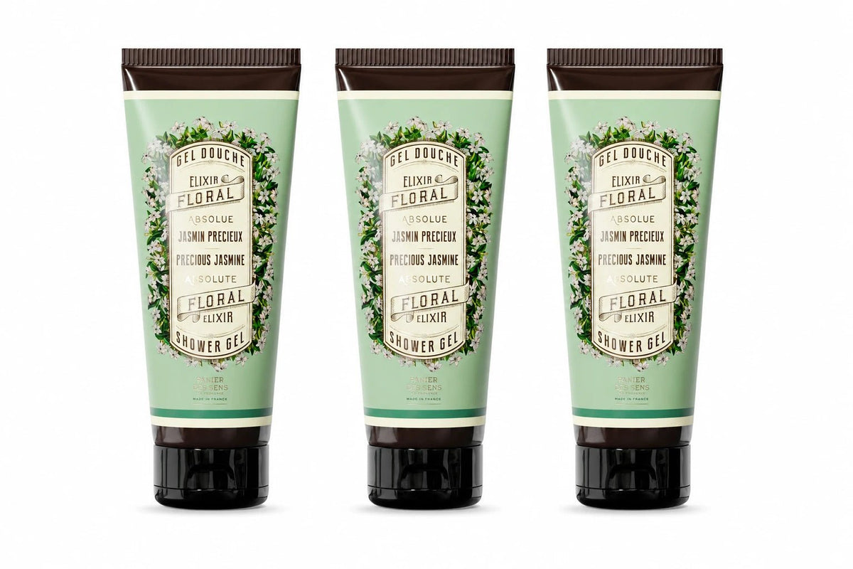 Lot de 3 gels douche Jasmin 200ml - Panier des Sens
