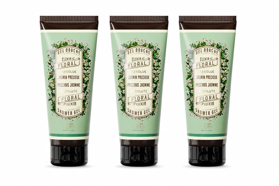 Lot de 3 gels douche Jasmin 200ml - Panier des Sens