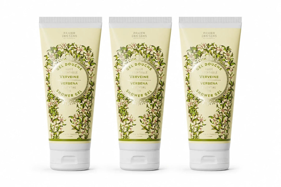 Lot de 3 gels douche Verveine 200ml - Panier des Sens