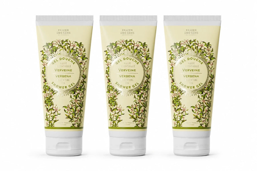 Lot de 3 gels douche Verveine 200ml - Panier des Sens