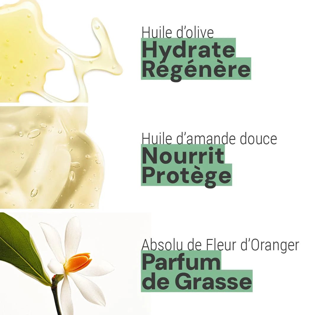 Pack de 4 crèmes mains 75 ml multi-senteurs - Provence, Fleur d'oranger, Miel, Amande - Panier des Sens