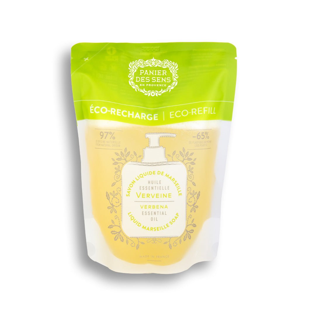 Recharge savon liquide de Marseille - Verveine Relaxante 500ml - Panier des Sens