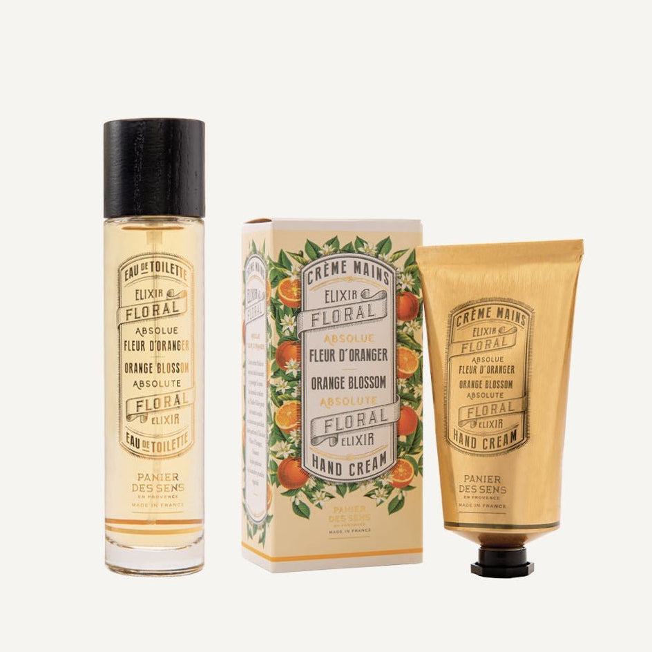 Rituel Eau de toilette + Crème mains - Fleur d'Oranger - Panier des Sens