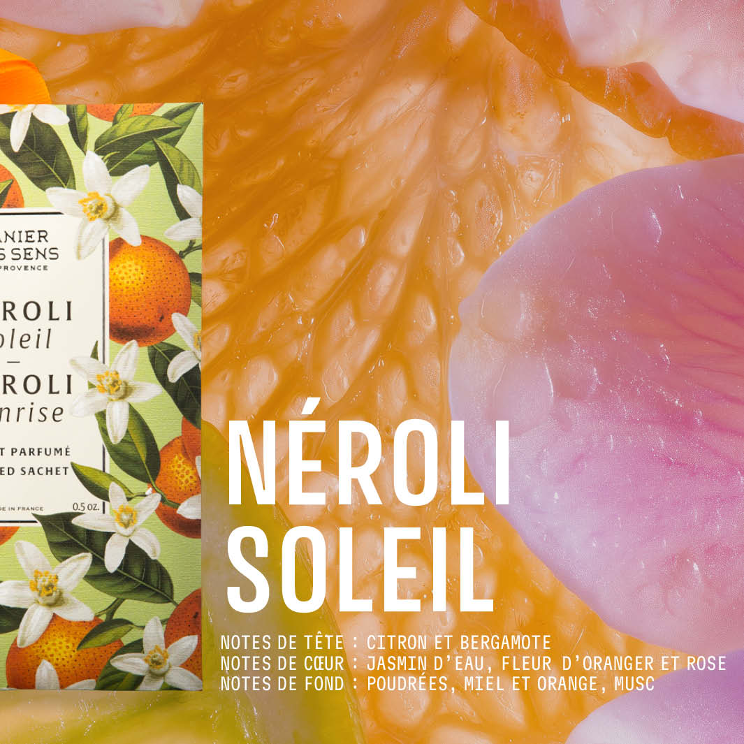 Sachet parfumé 15g Néroli Soleil - Panier des Sens