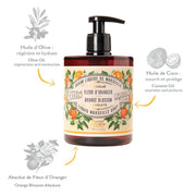 Savon de Marseille liquide | Fleur d’Oranger 500ml - Panier des Sens