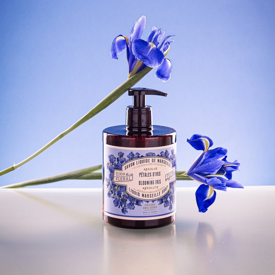 Savon de Marseille liquide - Pétales d'Iris 500ml - Panier des Sens