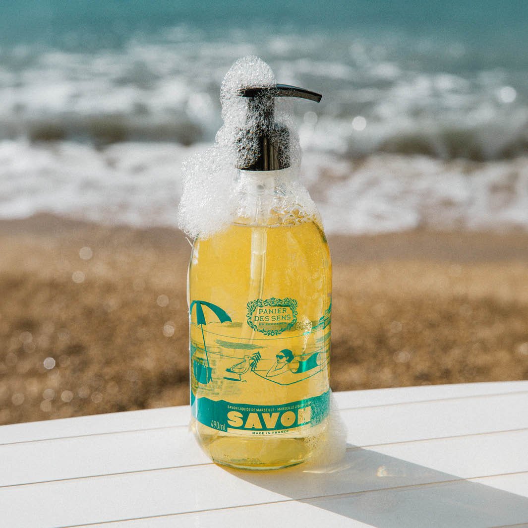 Savon liquide de Marseille Olive 490ml – Édition limitée 25 ans - Panier des Sens