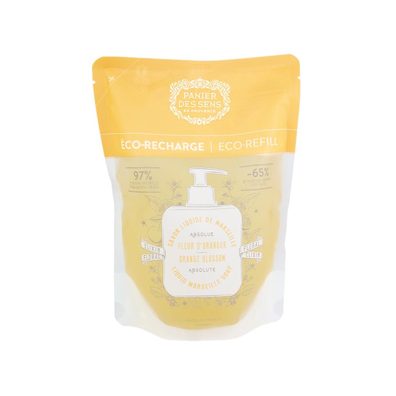 Recharge savon liquide de Marseille - Fleur d'Oranger 500ml - Panier des Sens