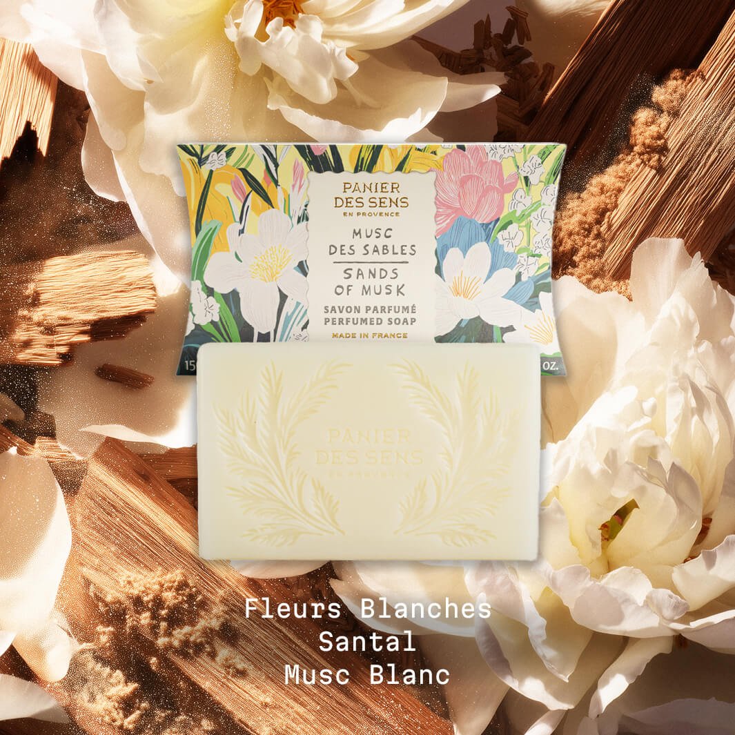 Savon parfumé Musc des Sables - 150g - Panier des Sens