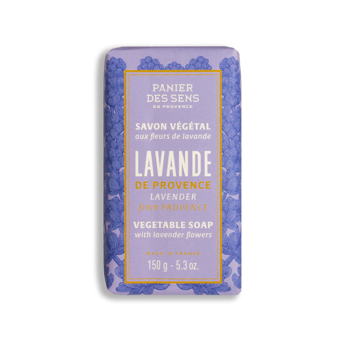 Savon solide exfoliant – Lavande 150g - Panier des Sens