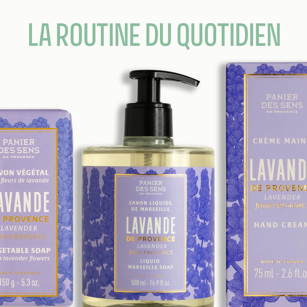 Savon solide exfoliant – Lavande 150g - Panier des Sens