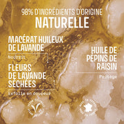 Savon solide exfoliant – Lavande 150g - Panier des Sens