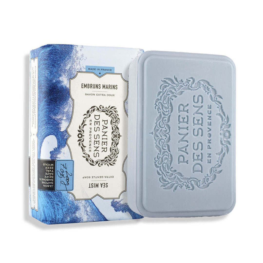 Savon solide parfumé extra - doux - Embruns Marins 200g - Panier des Sens