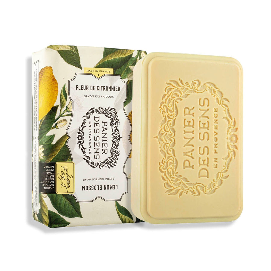 Savon solide parfumé extra - doux - Fleur de Citronnier 200g - Panier des Sens