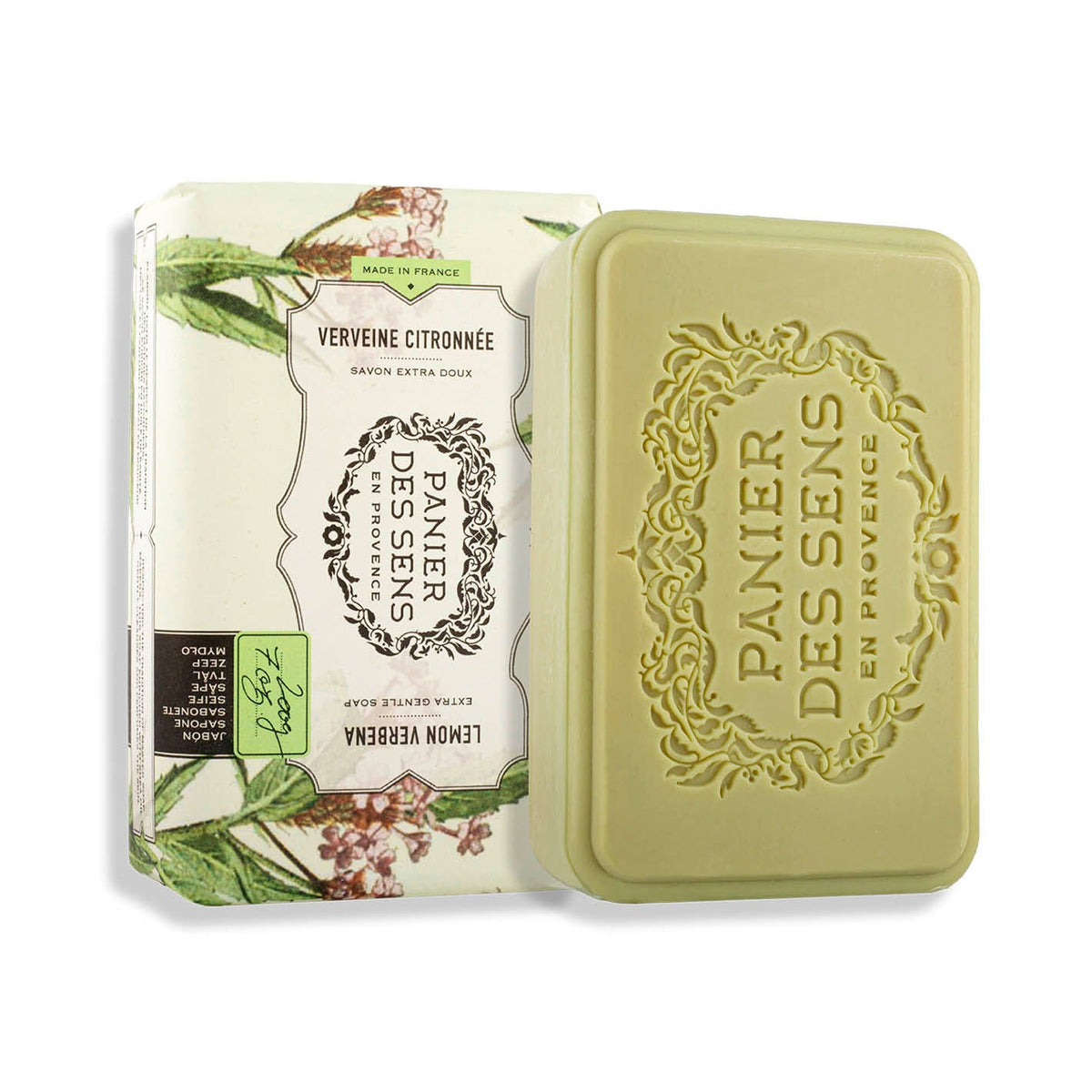Savon solide parfumé extra - doux - Verveine Citronnée 200g - Panier des Sens