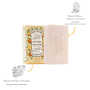 Savon solide parfumé - Fleur d'Oranger 150g - Panier des Sens
