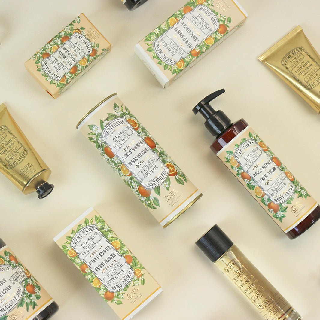 Savon solide parfumé - Fleur d'Oranger 150g - Panier des Sens