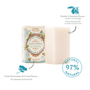 Savon solide végétal - Criste Marine Tonifiante 150g - Panier des Sens